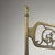 Vintage Decorative Brass Chairs, Italy, 1950s, Set of 2 For Sale - Image 4 of 18