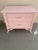 Late 20th Century Late 20th Century Stanley Furniture Pink Faux Bamboo Style Nightstand For Sale - Image 5 of 8