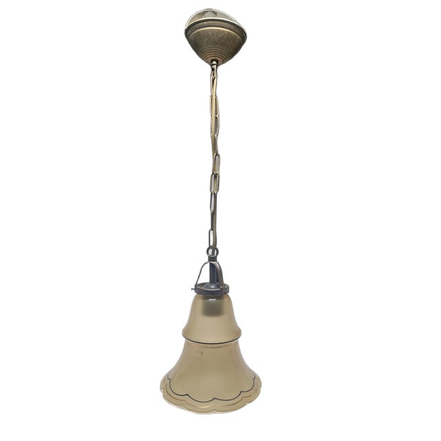 Art Deco Pendant Lamp, Belgium, 1950s For Sale - Image 13 of 13