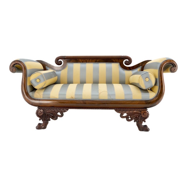 Condition Empire Sofa Sette Loveseat Couch Fine Carved