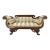 Empire Sofa Sette Loveseat Couch Fine Carved Details Lions Feet For Sale