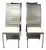 Postmodern Steel Chairs, 1980, Set of 4 For Sale