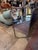 Metal Italian Mid-Century Tapered Brass Wall Mirror, 1970s For Sale - Image 7 of 10
