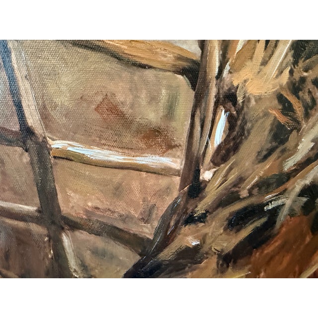 Large Fox Hunting Oil Painting Horse Rider Equestrian Scene English Sporting Art For Sale In Jacksonville, FL - Image 6 of 7