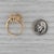 Gold 0.65ctw Diamond Flower Bypass Ring 14k Yellow Gold Size 5.5 For Sale - Image 8 of 8
