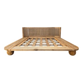 Example of Mid-Century Modern Teak Beds