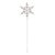 Add brilliant sparkle and elegant detail to your holiday décor with this Crystal Embellished Snowflake Stem set. Featuring...