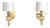 Gold Fleck Murano Glass Wall Sconces from Barbara Barry for Baker Furniture, Set of 2 For Sale