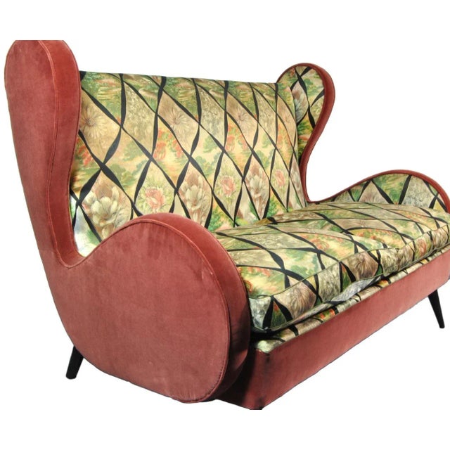 Small Italian Sofa, 1940s For Sale - Image 4 of 6