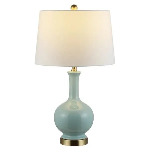Safavieh Bowie Ceramic Table Lamp - Robins Egg Blue For Sale In Philadelphia - Image 6 of 7