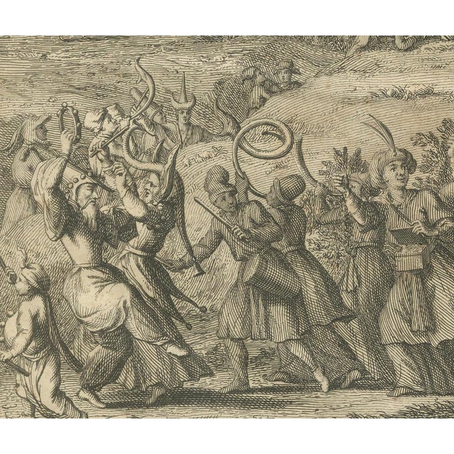 Picart, Procession of Ganga and Festival of Huly, 1734, Print For Sale - Image 3 of 12
