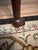 Antique Patented Sliding Seat Mahogany Triangular Corner Chair With Turned Legs and Brass Castor For Sale - Image 10 of 15