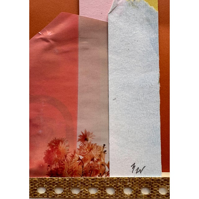 "Pop Music 13" Original Mixed-Media Collage on Paper by Zac Woodiel For Sale - Image 4 of 9