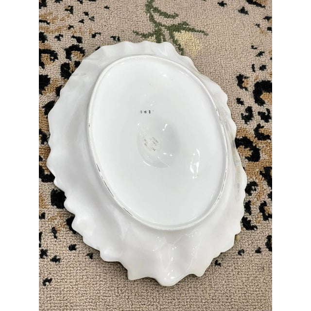 Asparagus Vintage Italian Artichoke and Asparagus Serving Dish For Sale - Image 8 of 11