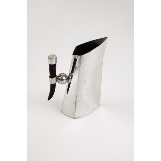 Mid-Century Bolivian Pewter Pitcher from Schohaus For Sale - Image 5 of 6