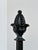 Large Ornate Cast Iron Hall Tree Coat Stand with Twelve Hooks For Sale - Image 10 of 14