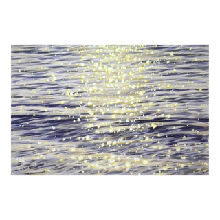 Magic Glare on the Water.Original Modern Hand Painting For Sale