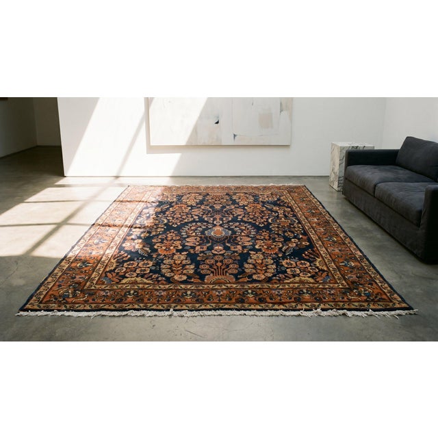 Early 20th Century Persian Sarouk Carpet For Sale - Image 12 of 12