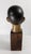 18th Century 17th or 18th Century Spanish Colonial Santos Polychrome Head For Sale - Image 5 of 11