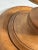 Brown Neoclassical Traditional Brass & Solid Wood-TurnedTable Lamps, a Pair For Sale - Image 8 of 12