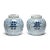 Chinese Blue and White Double Happiness Spice Jar For Sale In Chicago - Image 6 of 7