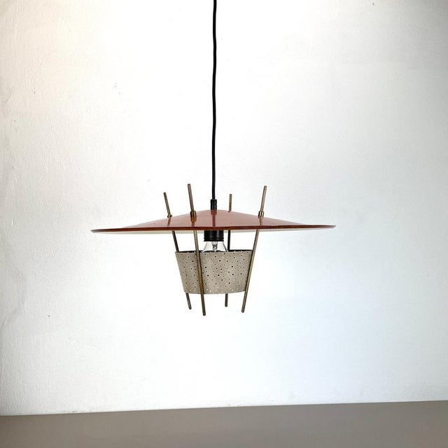 Modern Modernist Hanging Light by Ernest Igl for Hillebrand, Germany, 1960s For Sale - Image 3 of 18
