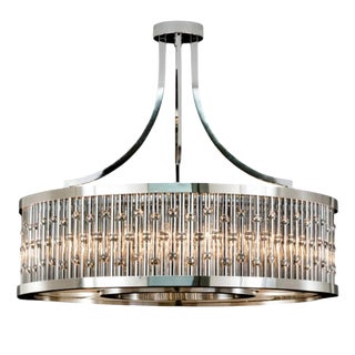 Collection Nettuno Chandelier in Metal and Glass by Jago For Sale