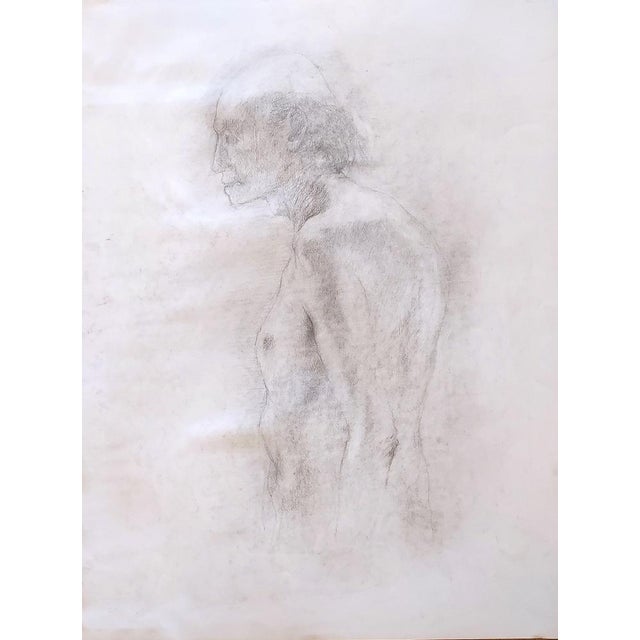 Gilbert Pastor, Etude de Nu, Drawing on Paper For Sale - Image 4 of 4