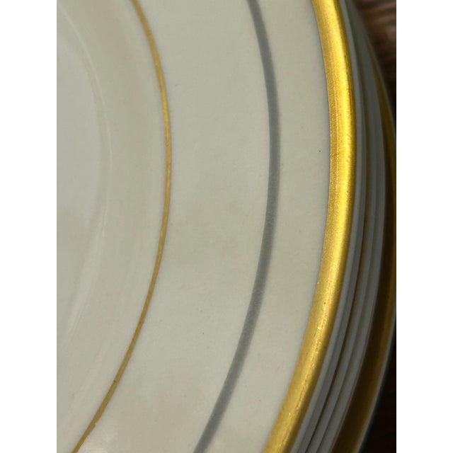 1949-1970 Syracuse China “Governor Clinton” Bread and Butter Plates - A Set of 6 For Sale In New Orleans - Image 6 of 8
