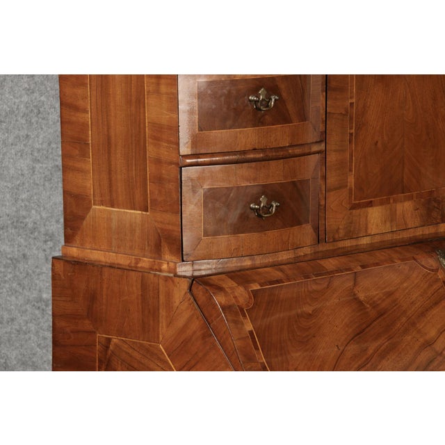 Baroque Walnut Secretary, 1740s For Sale - Image 14 of 18