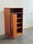 Mid-Century Modern 1990s Vintage Danish Teak Storage Cabinet With Glass Door For Sale - Image 3 of 10