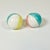Mid-Century Coastal Boho Chic Beach Ball Salt & Pepper Shakers - A Pair. For Sale - Image 10 of 12