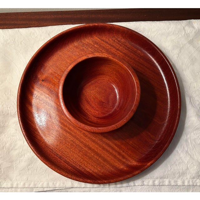 Studio Hand-Turned Wood Chip and Dip For Sale In Chicago - Image 6 of 6