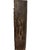 Brown Lg Vintage Unique Dogon Hand Carved Wooden Box Mali 27" H For Sale - Image 8 of 10