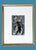 An Original Nude Figural Collage Mixed Media Signed by the Artist 15.25"W x 19.25"H