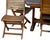 Les Jardins Teak Wood Patio Table and Eight Chairs Set Signed Outdoor Dining For Sale - Image 12 of 15