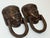 19th Century Pair of Neoclassical 19th Century Egyptian Sphinx Mask Exterior Front Door Knockers For Sale - Image 5 of 10