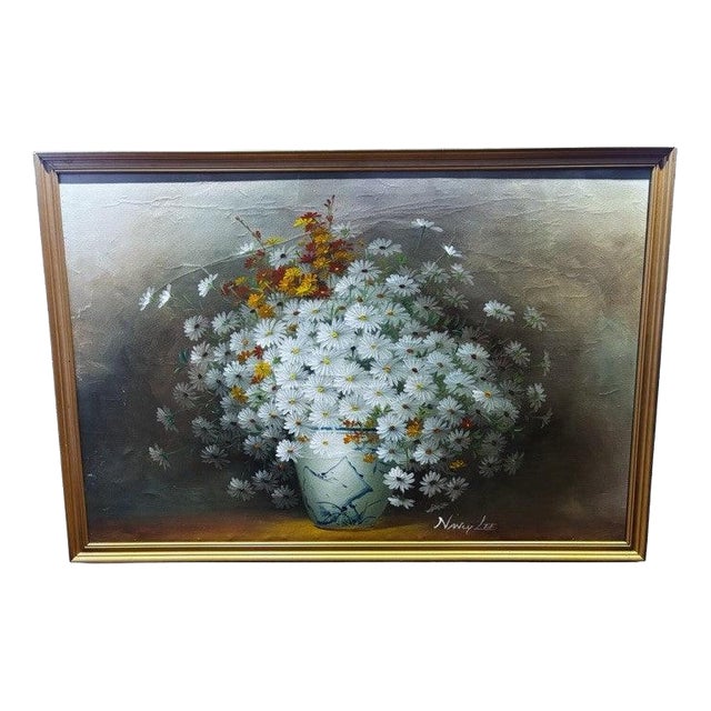 Nancy Lee, Still Life Composition, Oil Painting On Canvas For Sale