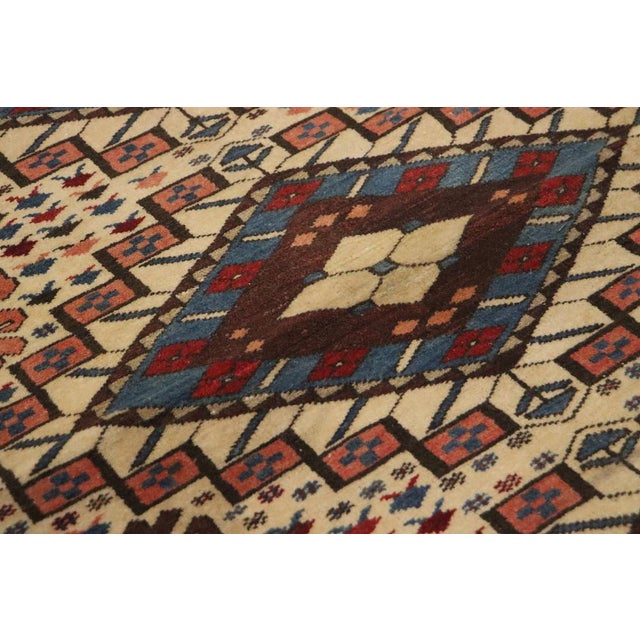 Textile Vintage Turkish Yagcibedir Rug, 1950s For Sale - Image 7 of 15