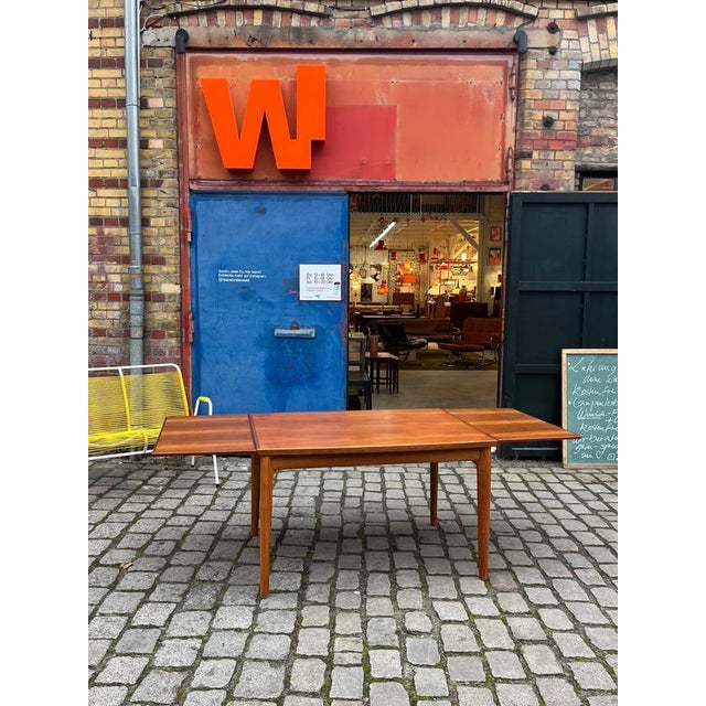Extendable Teak Dining Table by Grete Jalk for Glostrup Møbelfabrik For Sale - Image 11 of 11
