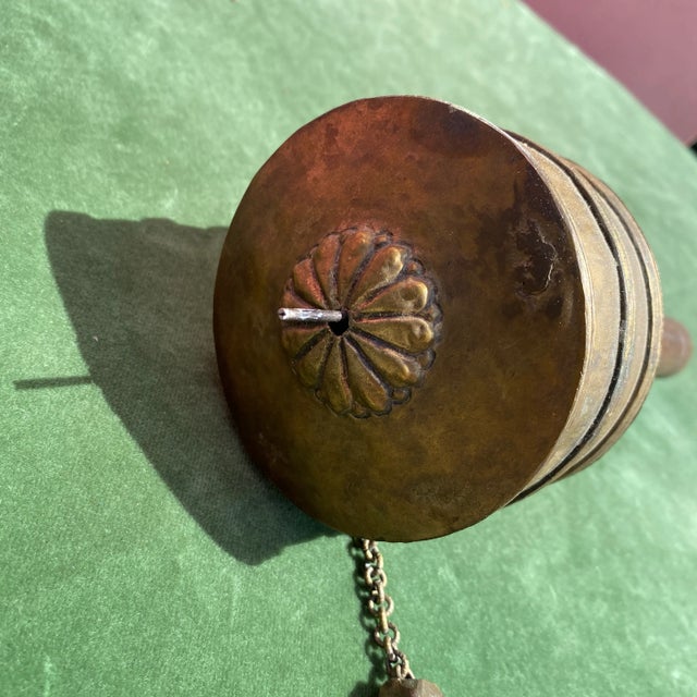 Boho Chic 1970s Tibetan Prayer Wheel For Sale - Image 3 of 8