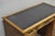 Vintage Hollywood Regency Faux Bamboo Campaign Style Kneehole Desk by Sligh For Sale In Philadelphia - Image 6 of 17