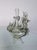 Gold Murano Glass Vase and Candle Holder with Mystical Fox, Italy, 1940s For Sale - Image 8 of 9