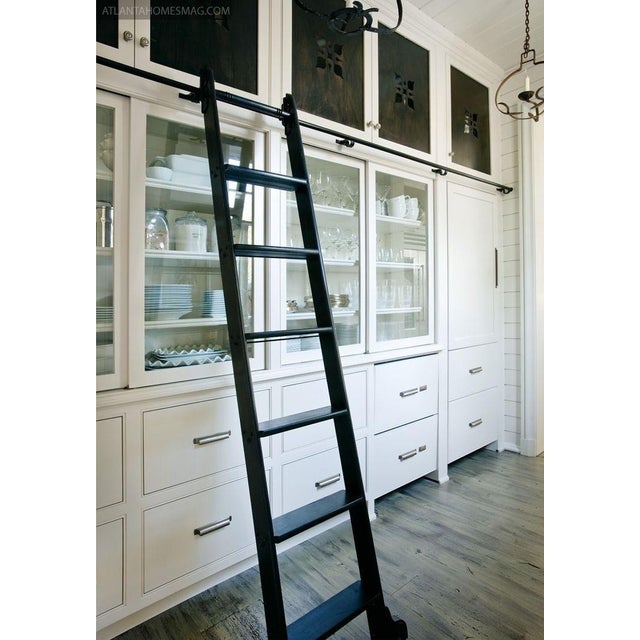 Vintage Putnam Rolling Ladder For Sale In New York - Image 6 of 7