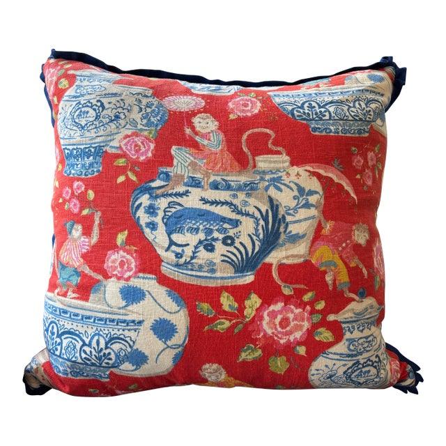 Monkey Pattern Pillow For Sale