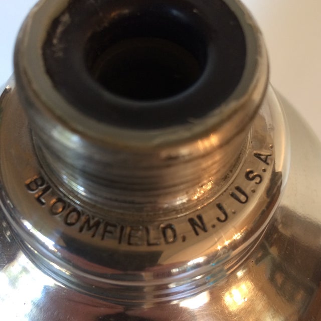 Kidde Mfg MidCentury Modern Rechargeable "Soda King" Seltzer Bottle