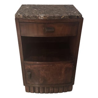 French Art Deco Cabinet, Nightstand, or Accent Table – Circa 1930s For Sale