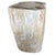 Andrianna Shamaris Modern Organic Minimalist Petrified Wood Side Table For Sale