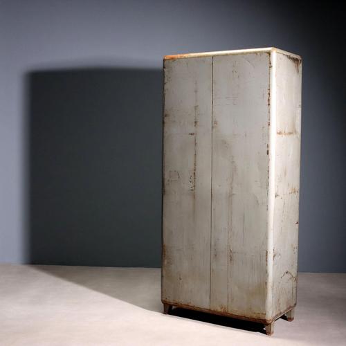 Vintage Industrial Wardrobe, 1970s For Sale - Image 10 of 11