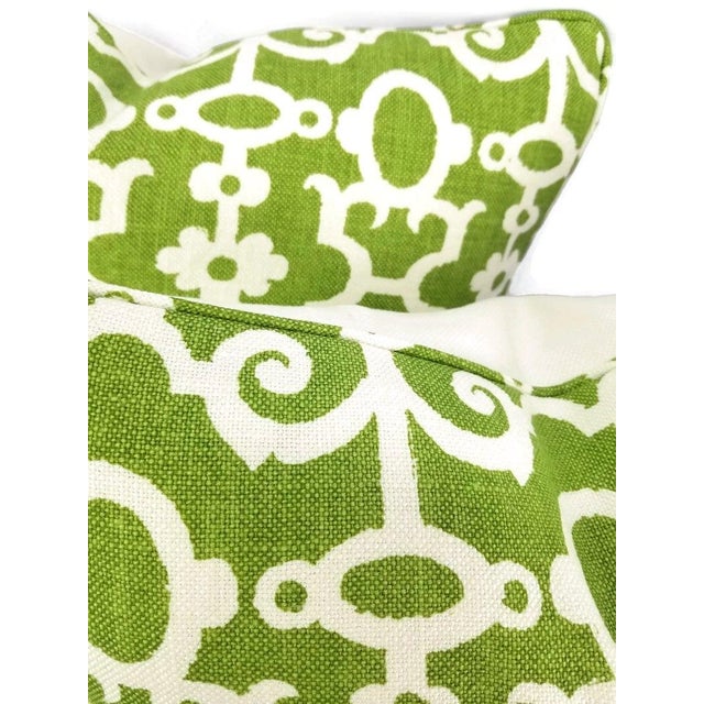 Traditional Raoul Textiles George Smith Stella in the Color Wheatgrass Pillow Cover For Sale - Image 3 of 5